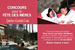 Accès aux bains nordiques au Spa La Source