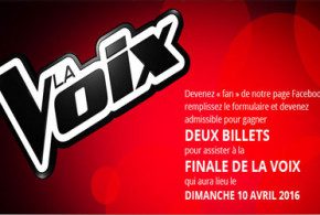 Assistez à la finale de l'émission La Voix