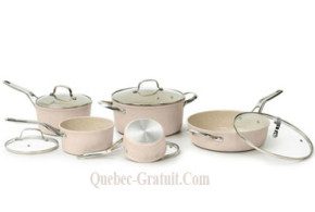 Batterie de cuisine The Rock Céramique de 599$