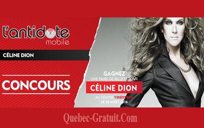 Billets pour Céline Dion