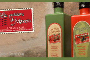 Bouteilles d'huiles d'olive de premières qualité