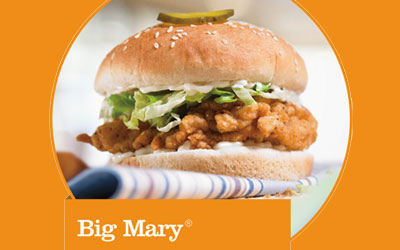 Burger Gratuit Big Mary chez Mary Browns