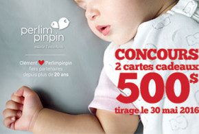 Carte cadeau 500$ de Clément