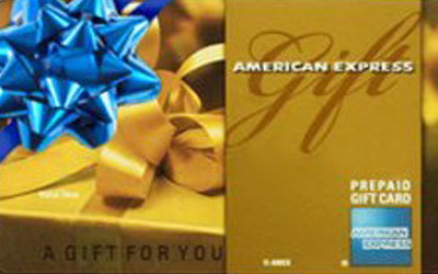 Carte cadeau American Express de 100$