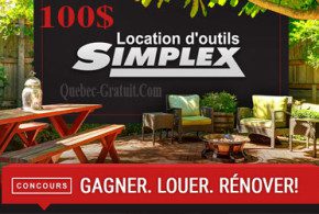 Carte cadeau Simplex de 100$