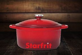 Cocotte en fonte d'acier