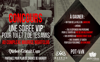 Soirée VIP au Complexe Maurice Nightclub