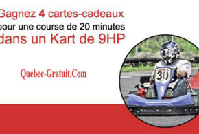 Course de 20 minutes au Karting St-Aphonse