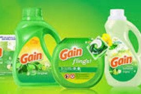 Détergent pour la lessive Gain à 2.99$