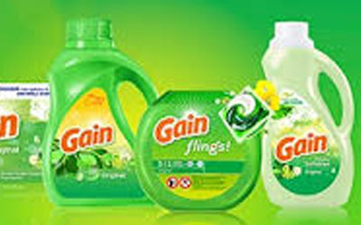 Détergent pour la lessive Gain à 2.99$