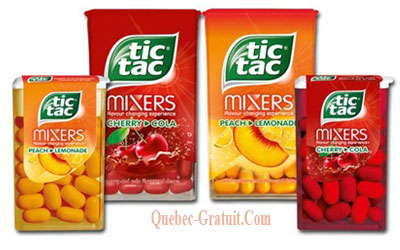 Echantillon Gratuit Tic Tac