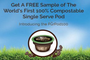 Echantillon gratuit de capsules de café biodégradables