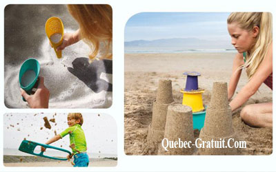 Jouets pour le sable de la marque Quut