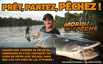 Journée de pêche avec Cyril Chauquet