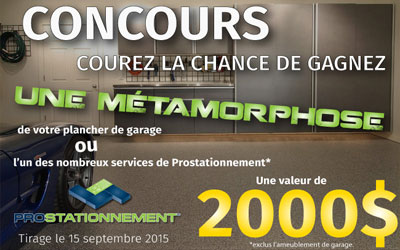 Métamorphose de votre plancher de garage