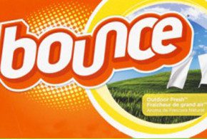 Paquet de 80 feuilles assouplissantes Bounce à 1.97$