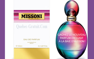 Parfum Missoni de 99$