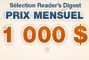 Prix mensuel de 1000 $