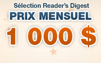 Prix mensuel de 1000 $