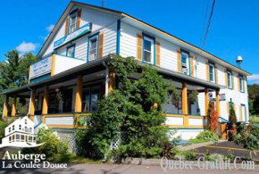 Repas à l'Auberge La Coulée douce
