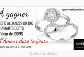 Set d'Alliances Or 10K Diamants 60pts de 1999$