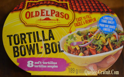 Ensemble de Tortilla Bol de Old El Paso Gratuit