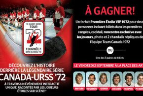Billets pour la Tournée de la série du siècle '72