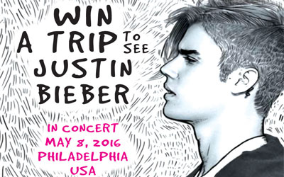 Voyage à Philadelphie pour le concert de Justin Bieber