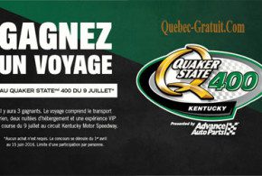 Voyage au Kentucky pour l'événement Quaker State 400