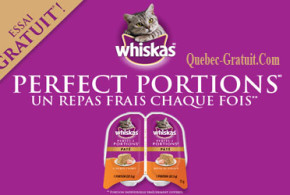 Whiskas Perfect Portions Gratuit