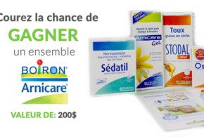 Ensemble cadeaux Boiron de 200$