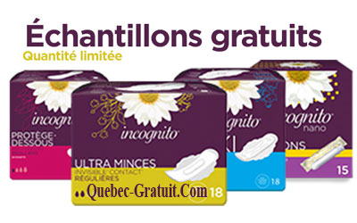 Echantillons Gratuits Incognito