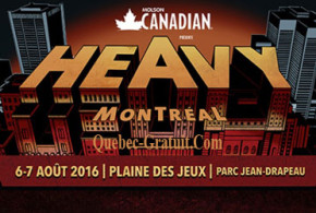 Billets pour le festival Heavy Montréal