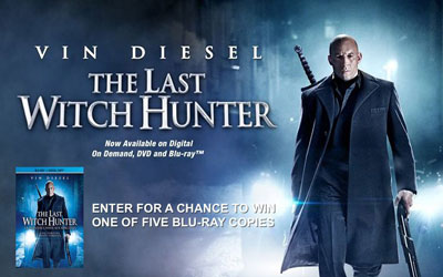 Blu-ray du film The last witch hunter