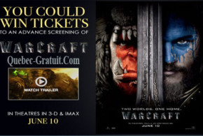 Billets pour l'avant-première du film Warcraft
