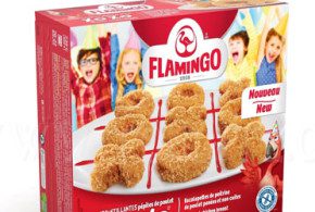 2 paquets de poulet pané Flamingo Gratuit