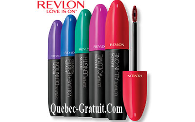 5$ de rabais sur les mascara Revlon