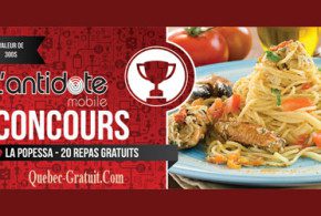 20 repas gratuits à La Popessa