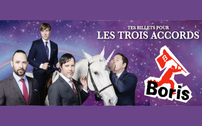 Billets de spectacle pour voir Les Trois Accords