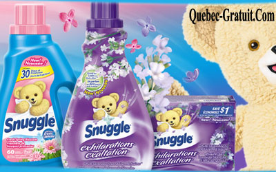 Assouplissant textile Snuggle Gratuit