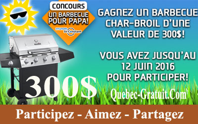 BBQ Char-Broil de 300$