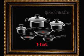 Batterie de cuisine Pleasure de 9 pièces