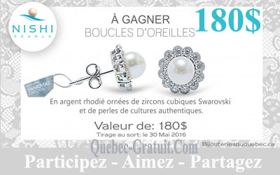 Boucles d'oreilles de 180$