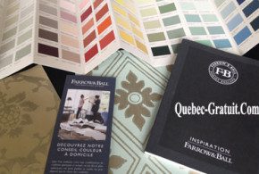 Brochure et carte de couleur Gratuit, Farrow & Ball