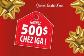 Carte-cadeau IGA de 500$