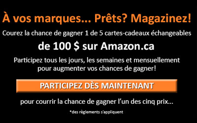 Cartes-cadeaux de 100 $ pour Amazon.ca