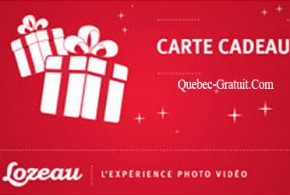 Certificat-cadeau Lozeau de 150$, DVD et plus