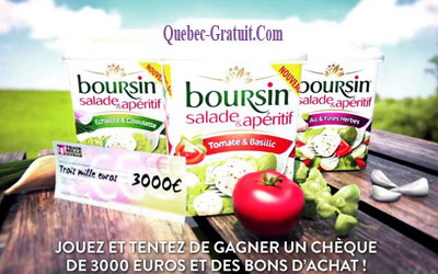 Concours boursin.ca