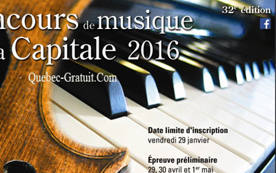 Concours de musique de la capitale