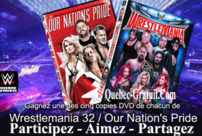 DVD WWE WrestleMania 32 et Our Nation's Pride